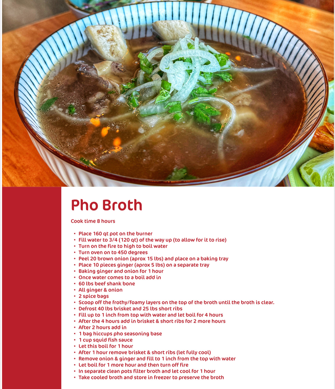 HICCUPS BEEF FLAVORED PHO SOUP BASE 10.2 LBS 3 UNITS PER CASE
